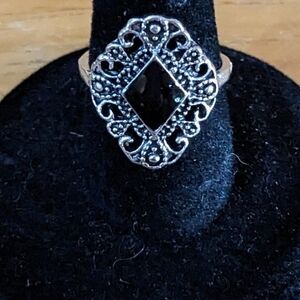 New Vintage Alloy Lotus Ring For Women Girls Jewelry Gift, T1B7D, T2